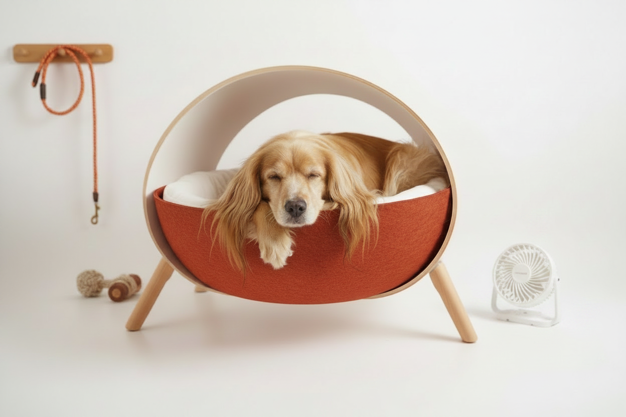 Dog Scene - Belt Replaced with White Fan