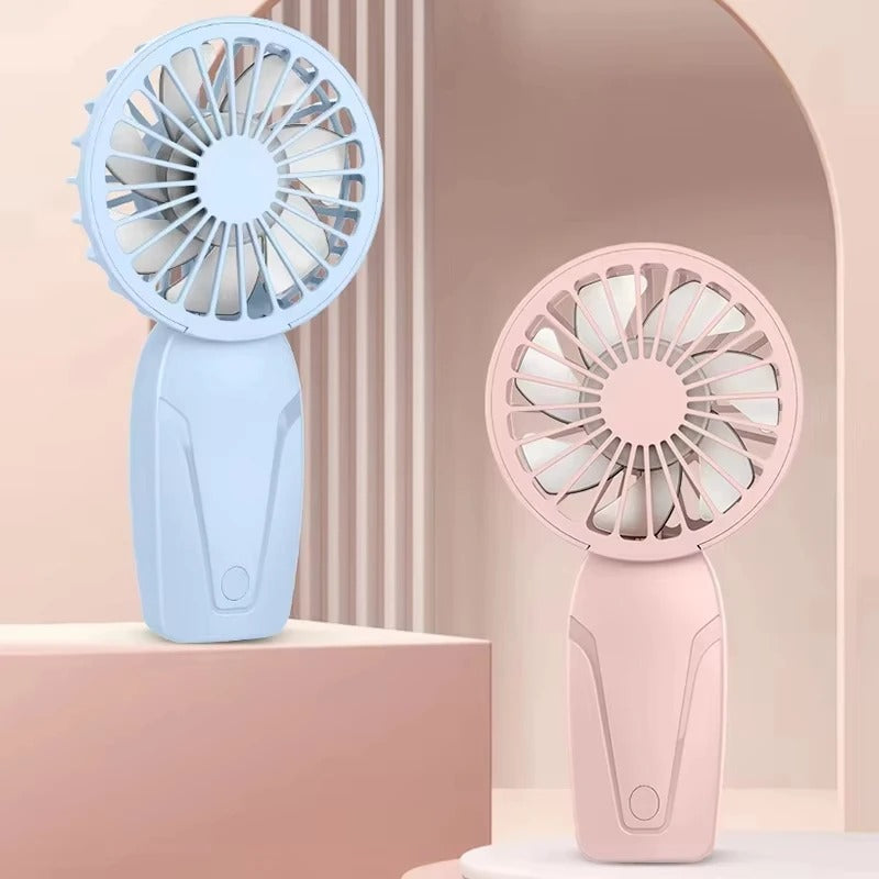 Portable Handheld Fan with Petal Blades