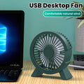 USB Desktop Fan – Low Noise, 30-Blade, 3 Colours, 12cm Compact Design
