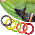 EVA Dog Ring Puller Toy – Floating Bite Ring, Interactive Training, Small & Large