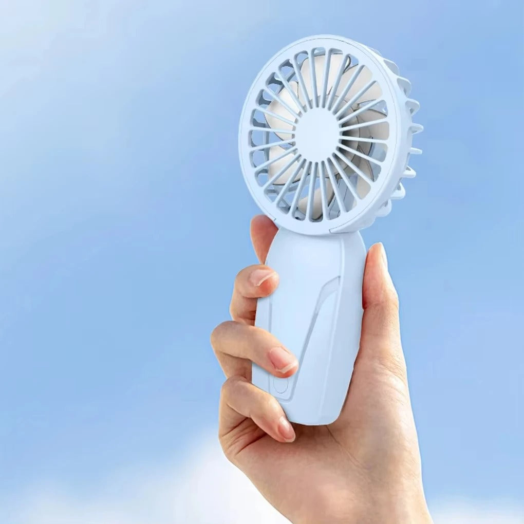 Portable Handheld Fan with Petal Blades