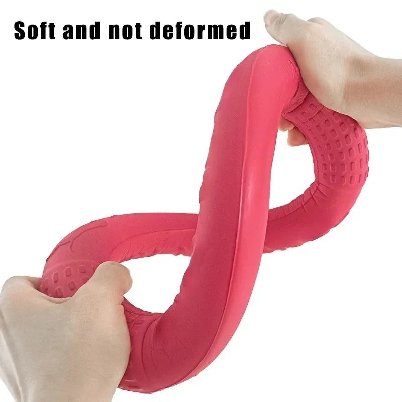 EVA Dog Ring Puller Toy – Floating Bite Ring, Interactive Training, Small & Large