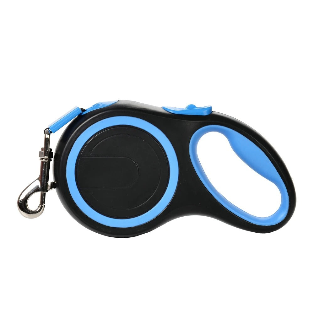 Retractable Dog Leash – Ergonomic Handle, One-Click Lock, 4 Colours