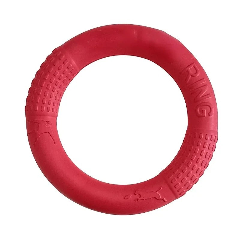 EVA Dog Ring Puller Toy – Floating Bite Ring, Interactive Training, Small & Large