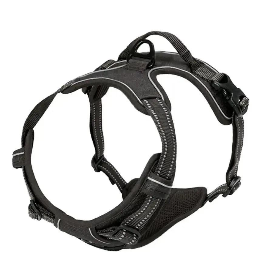 Tactical Dog Harness – No-Pull, Reflective, 6 Colours, Sizes S-XL