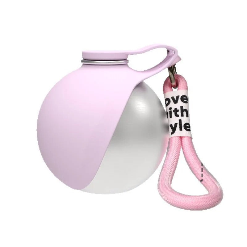 Two-in-One Portable Dog Drinking Cup – Foldable Water Bottle, 304 Stainless Steel, 2 Colours