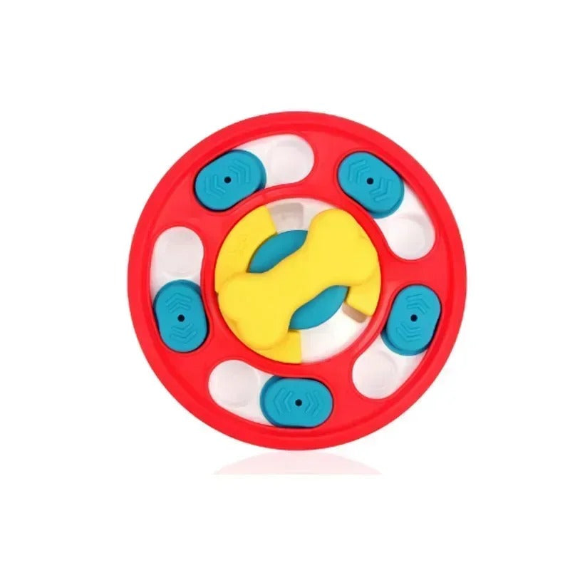 Dog Puzzle Slow Feeder – Interactive IQ Training Game, 6 Colours