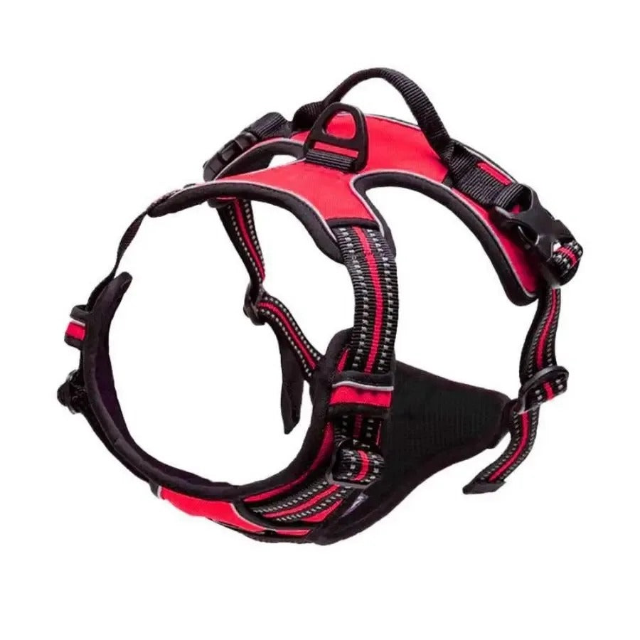 Tactical Dog Harness – No-Pull, Reflective, 6 Colours, Sizes S-XL