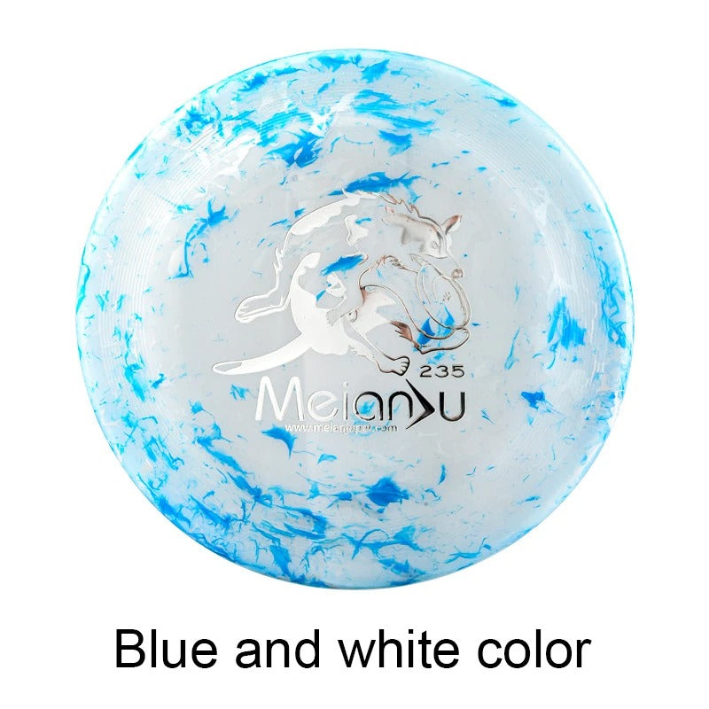 Silicone Dog Flying Disc – Interactive Training Toy, 5 Colours