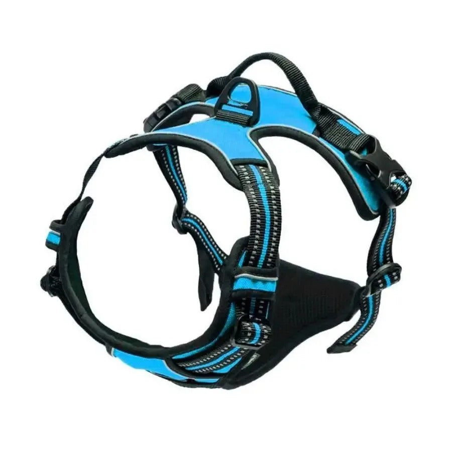 Tactical Dog Harness – No-Pull, Reflective, 6 Colours, Sizes S-XL