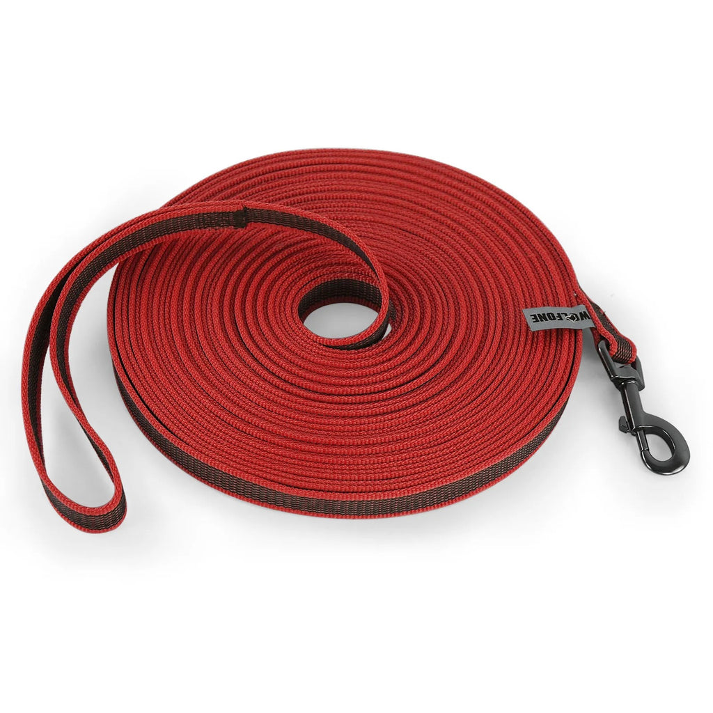 Long Dog Leash – Durable Latex Silk, Multiple Lengths, 8 Colours