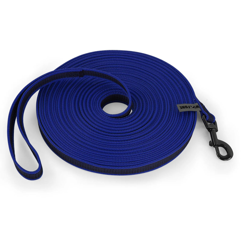Long Dog Leash – Durable Latex Silk, Multiple Lengths, 8 Colours