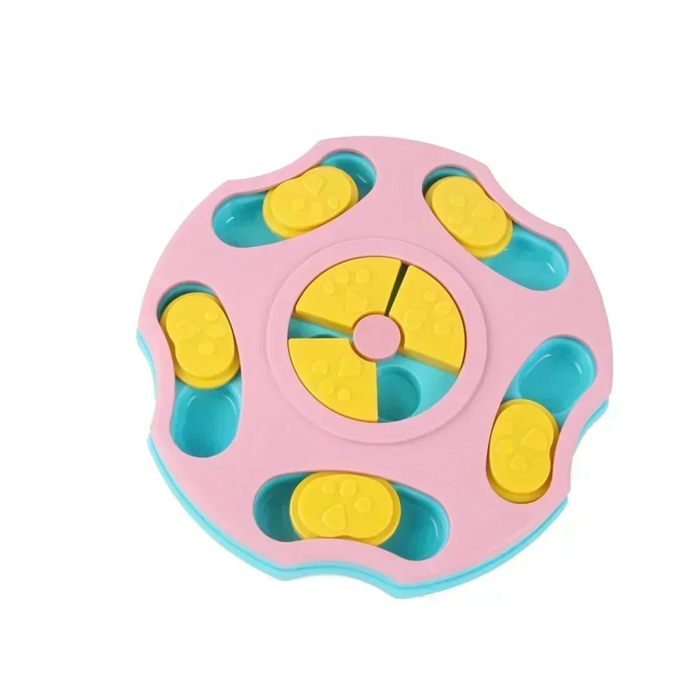 Dog Puzzle Slow Feeder – Interactive IQ Training Game, 6 Colours