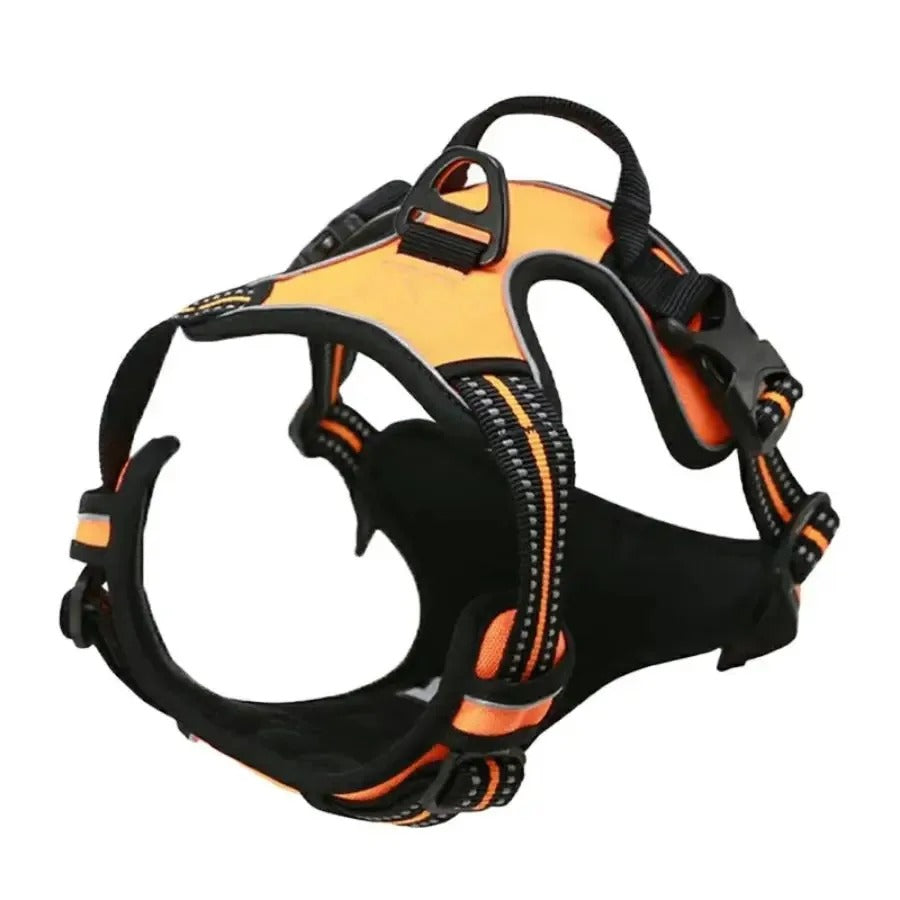 Tactical Dog Harness – No-Pull, Reflective, 6 Colours, Sizes S-XL