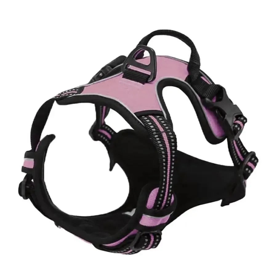 Tactical Dog Harness – No-Pull, Reflective, 6 Colours, Sizes S-XL