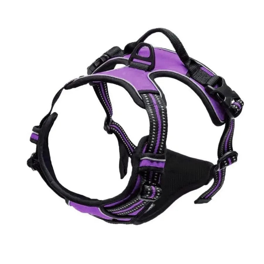 Tactical Dog Harness – No-Pull, Reflective, 6 Colours, Sizes S-XL